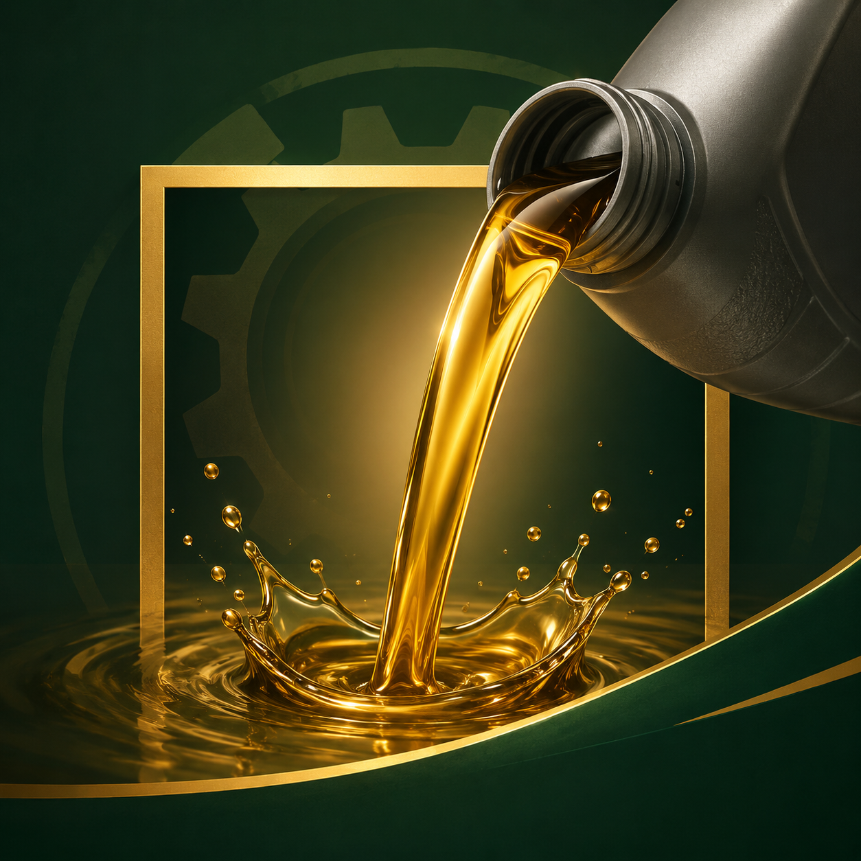 Promoção de óleo automotivo